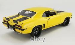 Acme 118 Scale 1969 Chevrolet Camaro Street Fighter Yellow Jacket A1805719
