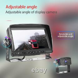 Backup Camera for Truck HD 7 Inch Monitor Kit for RVs Trailers Rear View System