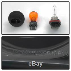 Blk 2010-2013 Chevy Camaro LED CCFL Halo Projector Headlights Halogen Headlamps