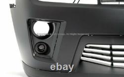 Camaro 10-15 Real ZL1 Style Front Bumper Cover Fog Light Lamp Grille Lip Spoiler
