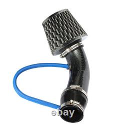 Carbon Black Cold Air Intake Filter Induction Kits Pipe Hose System Accessories