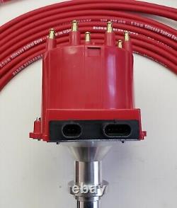 Chevy CAMARO CAPRICE 87-93 5.7L 5.0L TPI/TBI DISTRIBUTOR + RED 8.5mm WIRES +COIL