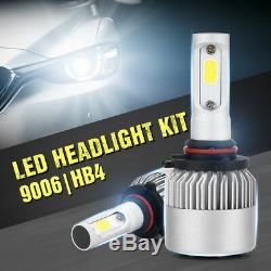 Combo 9005 9006 LED Headlight Kit for Chevy Silverado Tahoe 1999-2006 Hi/Lo Beam