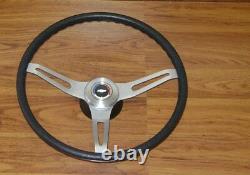 Comfort Grip Steering Wheel Kit Black Cushion 3-spoke Camaro Chevelle Impala