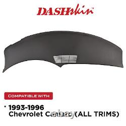 DashSkin Dash Cover withDefrost Louvers for 93-96 Camaro in Graphite Dark Grey