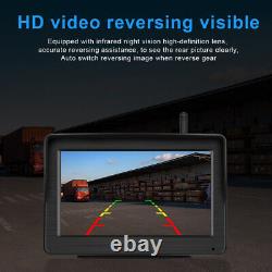 Digital Wireless Backup Camera 7Truck Rear View Reverse Night Vision Parking ×1