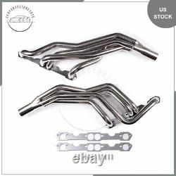 FOR Chevrolet Camaro Pontiac 5.7L V8 OHV Stainless Steel Header Manifold Exhaust