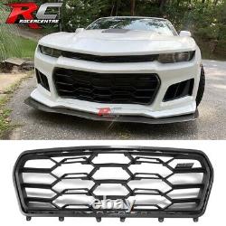 Fit 16-23 Chevy Camaro ZL1 1LE Style Front Bumper Lower Honeycomb Mesh Grille PP