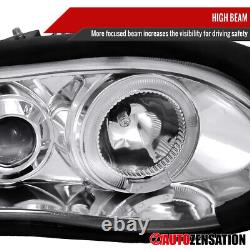 Fit 1998-2002 Chevy Camaro Z28 LED Halo Projector Headlights Left+Right 98-02