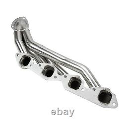 Fit Chevy 396 402 427 454 502 BBC Camaro Chevelle Stainless Steel Shorty Headers