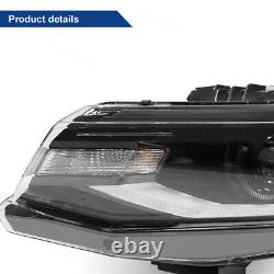 Fit For 2016-2022 Chevy Camaro HID/Xenon Projector Headlight withLED DRL LEFT Lamp