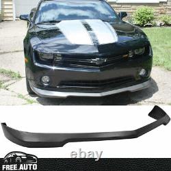 Fits 10-13 Chevy Camaro (1LT LS LT V6 Only) SS Style Front Bumper Lip Spoiler PU