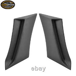Fits 10-15 Chevy Camaro Side Rear Body Scoops Unpainted Pair PU