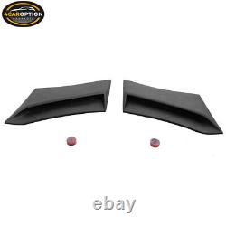Fits 10-15 Chevy Camaro Side Rear Body Scoops Unpainted Pair PU