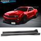 Fits 10-15 Chevy Camaro Zl1 Only Mb Style Side Skirts Extension Unpainted Pp