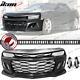 Fits 14-15 Chevy Camaro Ikon 5th To 6th Gen Zl1 Front Bumper Cover +drl Foglight