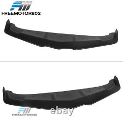 Fits 14-15 Chevy Camaro SS Front Bumper Lip Spoiler Ikon Style PP
