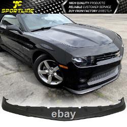 Fits 14-15 Chevy Camaro V6 LT RS OE Factory Style GFX Front Lip Spoiler PU