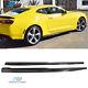 Fits 16-23 Chevy Camaro Zl1 Style Carbon Fiber Side Skirts