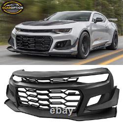 Fits 19-23 Chevy Camaro 1LE Style Front Bumper Cover Conversion Bodykit