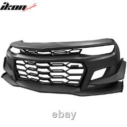 Fits 19-23 Chevy Camaro 1LE Style Unpainted Front Bumper Cover Conversion Guard