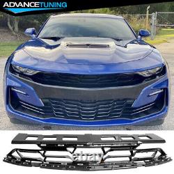 Fits 19-23 Chevy Camaro 2Door SS Style Front Bumper Upper Grille Grill Guard ABS