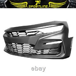 Fits 19-23 Chevy Camaro SS Style Front Bumper Conversion Cover PP Unpainted