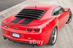 Fits 2010-2015 Camaro V6 & SS MRT Rear Window Louver with Prop Kit 12A144