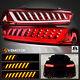 Fits 2016-2018 Chevy Camaro Red Tail Lights Lamps Led Sequential Signal Tube Bar