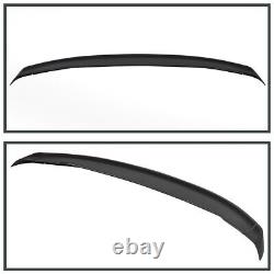 Fits 2016-2020 Chevy Camaro Matte Black 3 Pieces Blade Rear Trunk Wing Spoiler