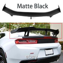 Fits 2016-2024 Chevy Camaro ZL1 1LE Style Rear Trunk Spoiler Wing Matte Black