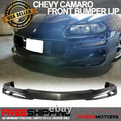 Fits 98-02 Chevy Camaro Poly Front Bumper Lip Spoiler PU V-Style