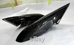 Fits Chevrolet Camaro 201015 Real CARBON FIBER Mirror Cover Overlay Set