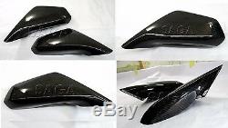 Fits Chevrolet Camaro 201015 Real CARBON FIBER Mirror Cover Overlay Set