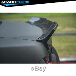 For 10-13 Chevrolet Camaro Ikon Style Duckbill Type Trunk Spoiler Wing Black PP