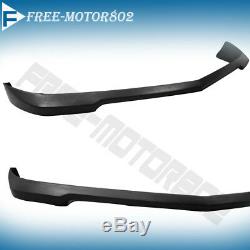 For 10-13 Chevy Camaro V6 Only Front Bumper Lip Spoiler Bodykit Pu Ss Style