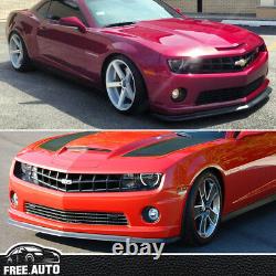 For 10-13 Chevy Chevrolet Camaro SS V8 ZL1 Style Front Bumper Lip Kit PU