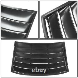 For 10-15 Chevy Camaro Coupe Glossy Rear Window Louver Windshield Shade Cover