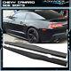 For 10-15 Chevy Camaro Ikon Style Side Skirts Polypropylene (pp) Pair Left Right