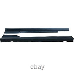 For 10-15 Chevy Chevrolet Camaro ZL1 Style Side Skirts Extension Kit Unpainted
