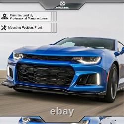 For 16-18 Chevrolet Camaro ZL1 Style Front Bumper Cover with Grille & Lip PP