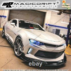 For 16-18 Chevy Camaro LT LS RS V4 V6 XTRM Style Front Bumper Lip Chin Spoiler