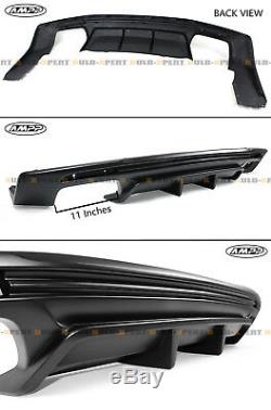 For 16-2020 Chevy Camaro LT RS SS Shark Fin Rear Bumper Diffuser Replacement PP