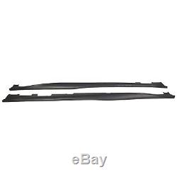 For 16-Up Camaro RS & SS ZL1 Style Black Side Skirts Panel Extension Pair