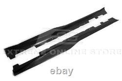 For 16-Up Camaro RS & SS ZL1 Style PLASTIC BLACK Side Skirts Panel Extension