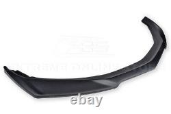 For 16-Up Camaro SS ZL1 Style PRIMER BLACK Front Bumper Lower Lip Splitter