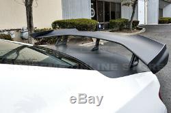 For 16-Up Chevrolet Camaro ZL1 1LE Style PRIMER BLACK Rear Trunk Wing Spoiler
