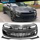 For 19-23 Chevy Camaro Ls Lt1 19 Ss Style Pp Front Bumper Cover With 3pc Front Lip