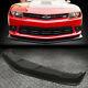 For 2014-2015 Chevy Camaro A-style Abs Front Bumper Lip Spoiler Wing Body Kit