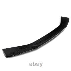 For 2016-2018 Chevy Camaro SS LT LS 3-POST Trunk Spoiler Wing Carbon Look ABS